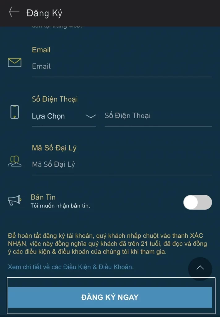 bấm đăng ký ngay W88