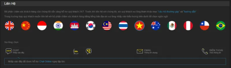 hỗ trợ W88