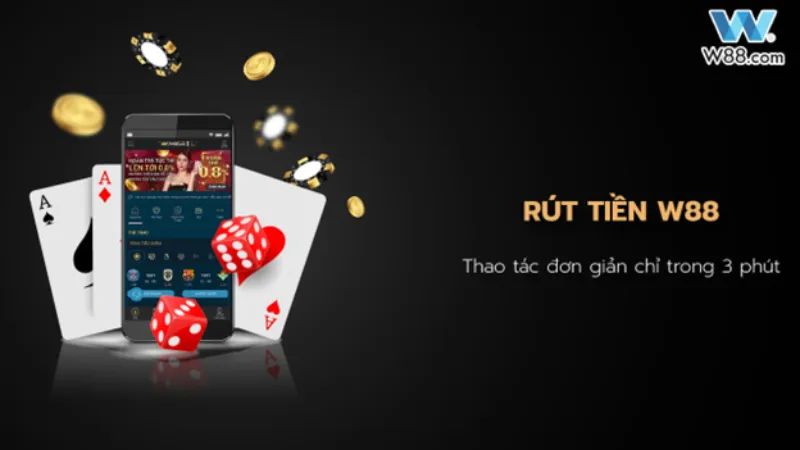 lưu ý rút tiền W88