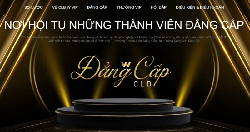 Chương trình VIP W88 Club