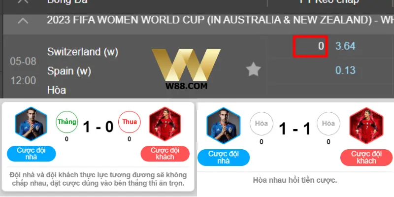 Tính kèo đồng banh