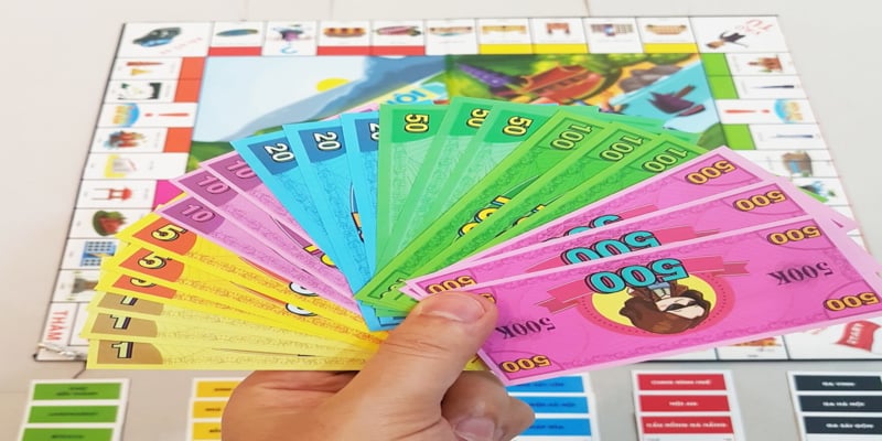 Bàn cờ tỷ phú có thiết kế thu hút