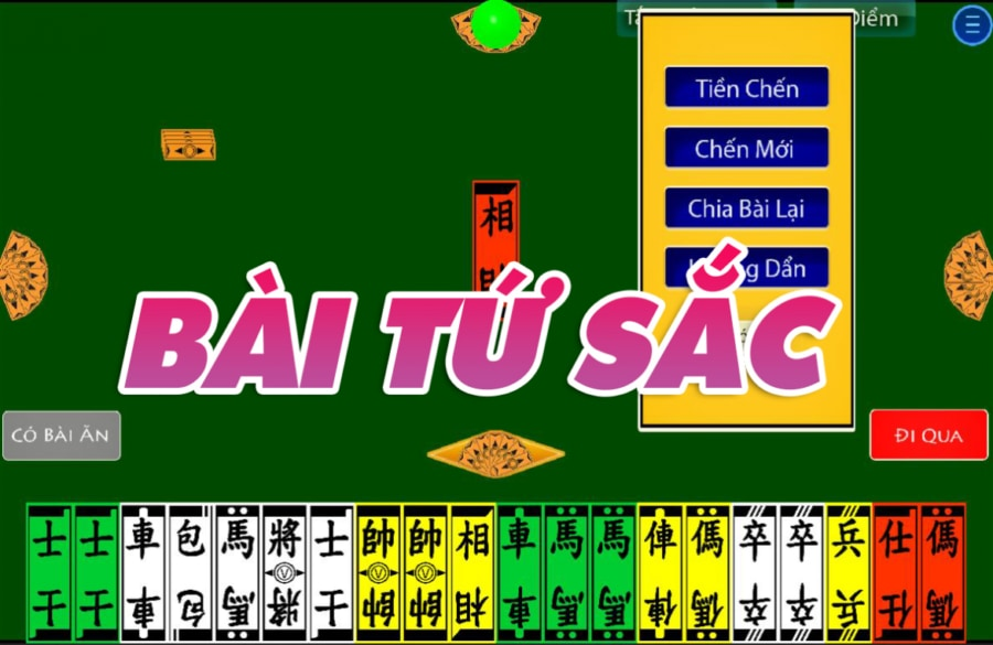 Phải nắm rõ một số khái niệm mới có thể chơi được bài tứ sắc