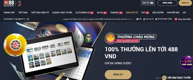 M88 - Sân chơi lô đề sôi động