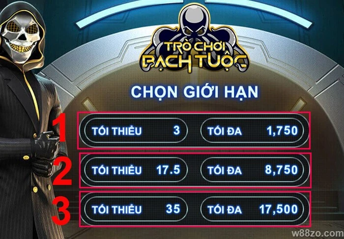Hướng Dẫn Cách Chơi Trò Chơi Bạch Tuột W88