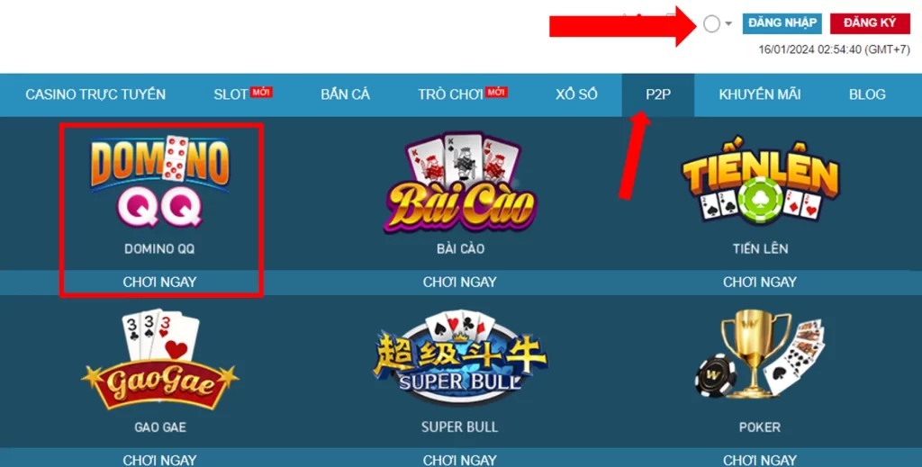 Cách Vào Bàn Domino QQ W88