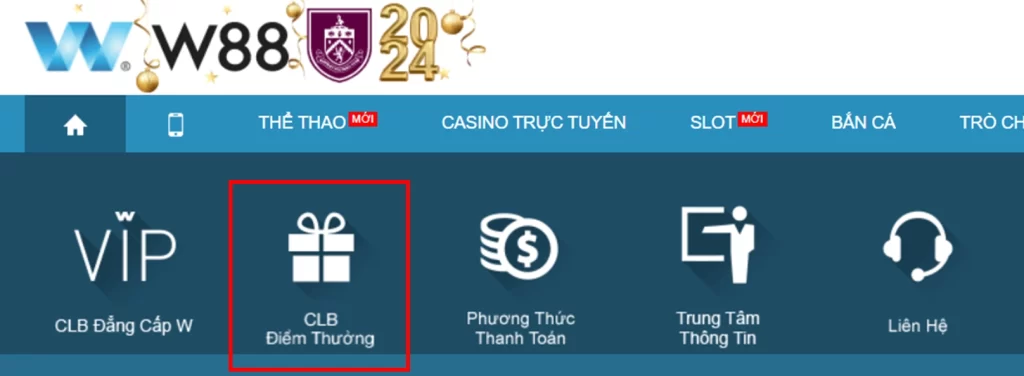 Cách Đổi Điểm Thưởng W88