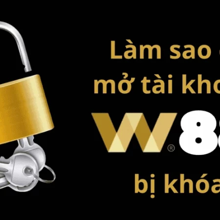 Tài Khoản W88 Bị Khóa Thì Làm Sao Để Lấy Lại