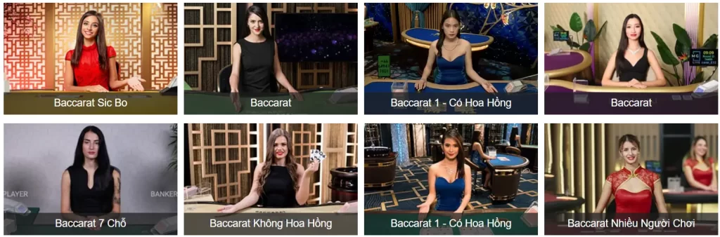 Các Thế Đánh Baccarat W88 Thường Gặp