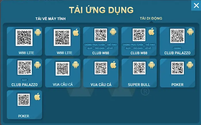 Các Bước Hướng Dẫn Tải W88 Về Máy Tính
