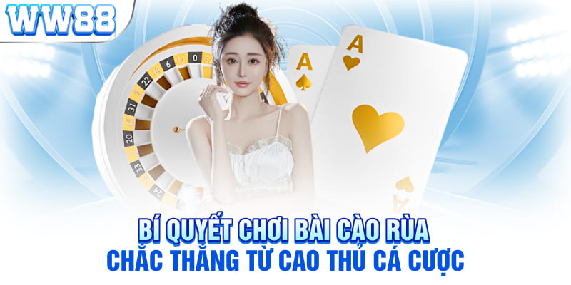 Bí quyết chơi bài cào rùa chắc thắng từ cao thủ cá cược