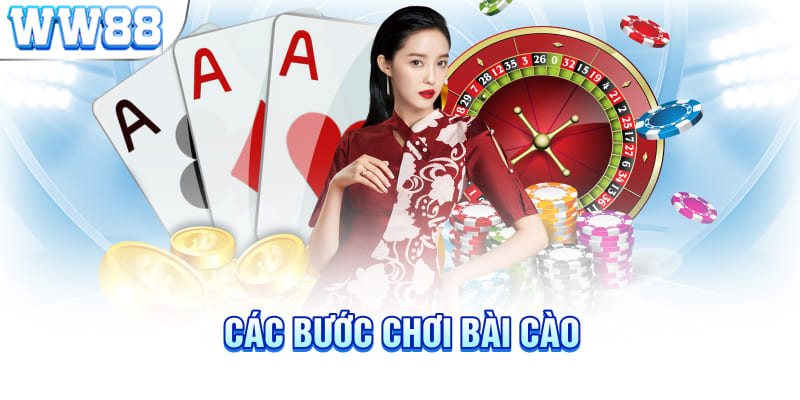 Các bước chơi bài cào