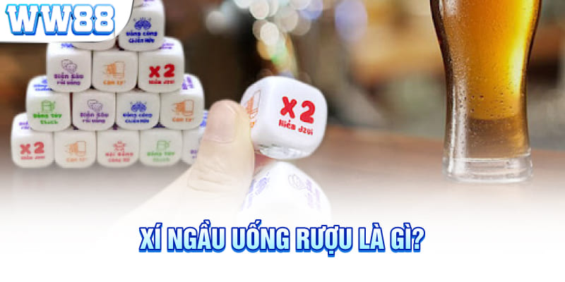 Xí ngầu uống rượu là gì?